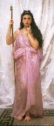 Adolphe William Bouguereau, Young Priestess (mk26)